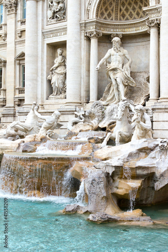 Foto: Trevibrunnen in Rom Trevibrunnen in Rom