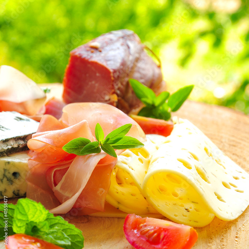 Foto: Schinken und Käse Schinken und Käse