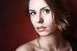 Fashion photo of young sensual woman Fashion photo of young sensual woman