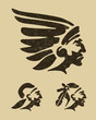 Vector: Indians head Indians head