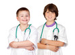 Young team of doctors