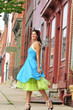 retro woman dancing