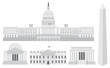Washington DC Capitol Buildings and Memorials