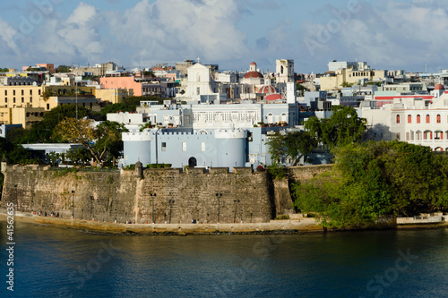 Photo: Evening view on old San Juan, Puerto Rico Evening view on old San Juan, Puerto Rico