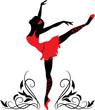 Graphic silhouette of a woman. Isabelle series Graphic silhouette of a woman. Isabelle series