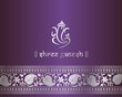 Ganesha, Hindu wedding card, royal Rajasthan, India Ganesha, Hindu wedding card, royal Rajasthan, India