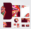 Bright abstract corporate style