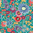 Garden seamless pattern