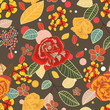 Seamless floral texture