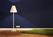 Illustration: salon herbe salon herbe