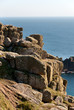 paesaggio sulla costa di Land 's End in Cornovaglia paesaggio sulla costa di Land 's End in Cornovaglia