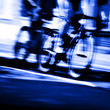 cyclist blur