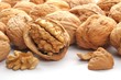 closeup of a walnut
