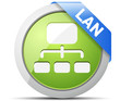 LAN button