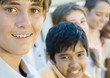 Group of preteen kids