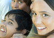 Group of preteen kids smiling