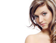 Portrait of pretty woman