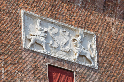 Photo: Estense Castle. Ferrara. Emilia-Romagna. Italy. Estense Castle. Ferrara. Emilia-Romagna. Italy.