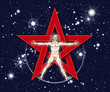 Vitruvian Man, Red Pentagram