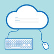 Cloud computing concept