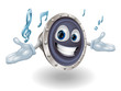 Speaker man character