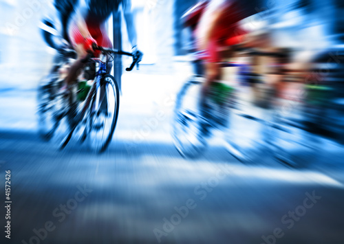 Foto : action blur cycle race action blur cycle race