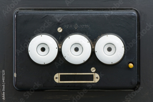 Photo: Fuse box, close-up Fuse box, close-up