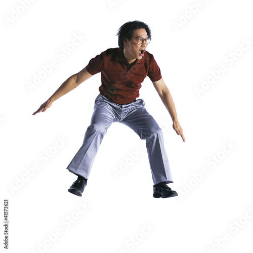 Photo: Man jumping Man jumping