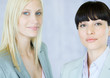 Two career women, portrait