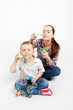 Photo: Boy and soap bubbles-fun. Boy and soap bubbles-fun.