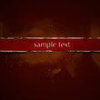 Background Ribbon Grunge red