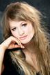 European  blonde girl