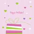 Detalii fotografie Birthday card with copy space