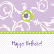 Detalii fotografie Birthday card with copy space