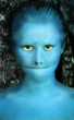comic portrait of "alien"