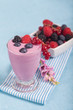 Yogurt with berries