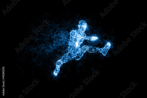 Illustration: Digital Athletics - Jumping 2 Digital Athletics - Jumping 2