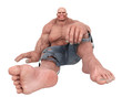 mr muscle resting