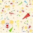 Happy Birthday Pattern - Repetitive Illustration