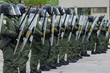 Photo: Riot police Riot police
