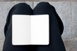 empty pages on my legs
