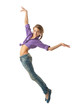Beautiful Jumping girl Beautiful Jumping girl
