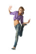 Beautiful Jumping girl Beautiful Jumping girl