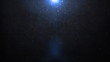 old wall and deep blue sparkle light