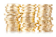 stack of coins (russian 10 rubles)