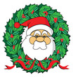 Santa's wreath
