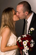 Happy bride and groom Happy bride and groom