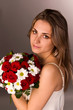 Portrait of a beautiful happy bride Portrait of a beautiful happy bride