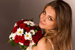 Portrait of a beautiful happy bride Portrait of a beautiful happy bride