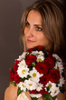Portrait of a beautiful happy bride Portrait of a beautiful happy bride